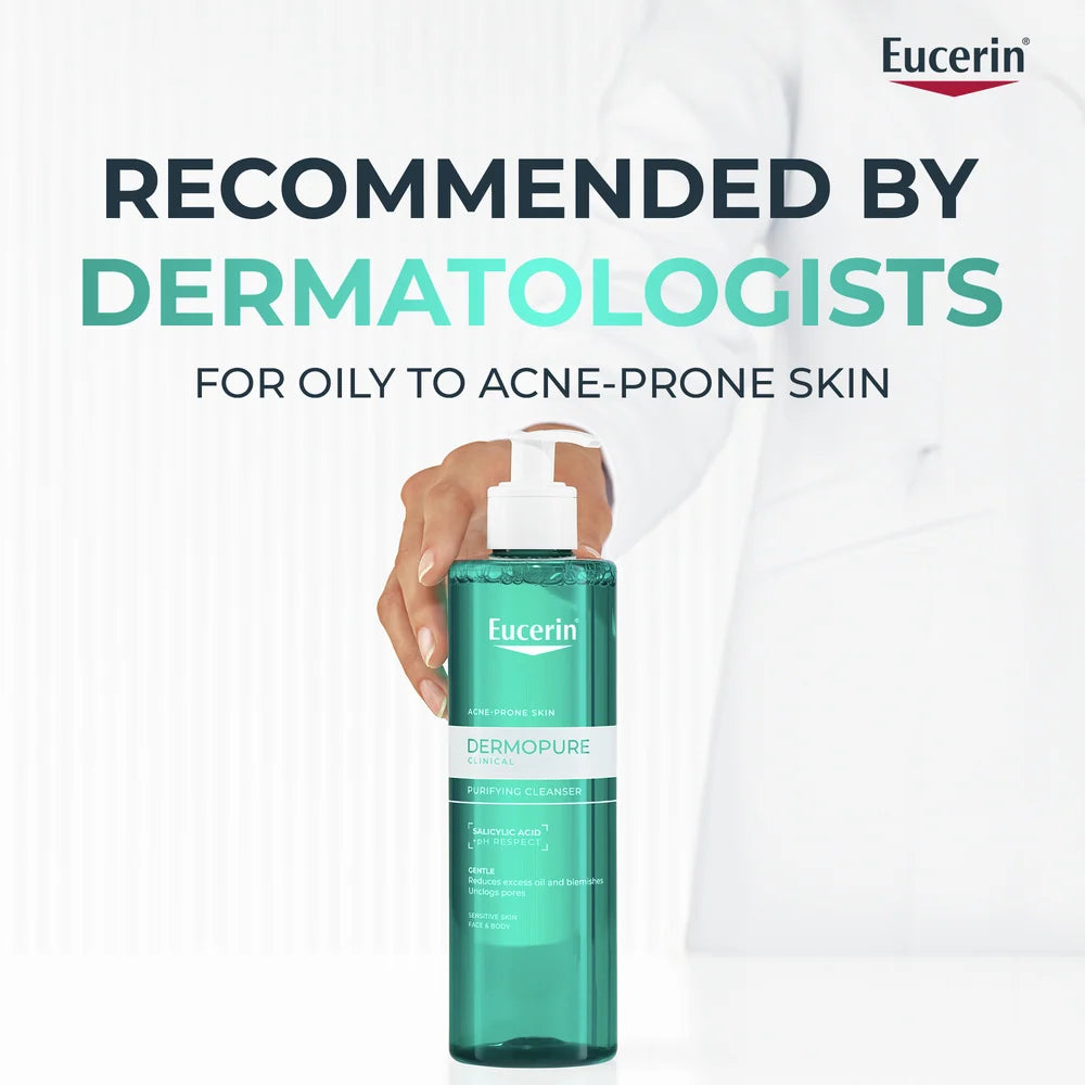 Eucerin DermoPurifyer Oil Control Face Cleansing Gel available on The DistriQt Lebanon.