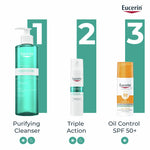 Eucerin DermoPurifyer Oil Control Face Cleansing Gel available on The DistriQt Lebanon.