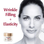 Eucerin Hyaluron-Filler + Elasticity Anti-Age Face Day Cream SPF 15 available on The DistriQt Lebanon.