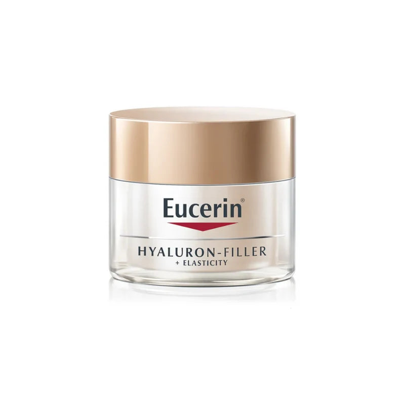 Eucerin Hyaluron-Filler + Elasticity Anti-Age Face Day Cream SPF 15 available on The DistriQt Lebanon.