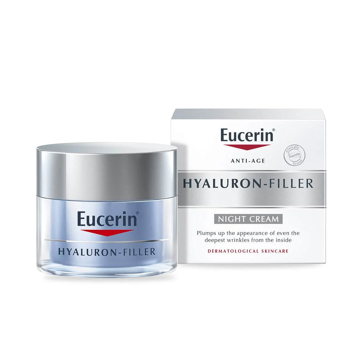 Eucerin Hyaluron-Filler Anti-Aging Night Cream available at The Distriqt Lebanon.