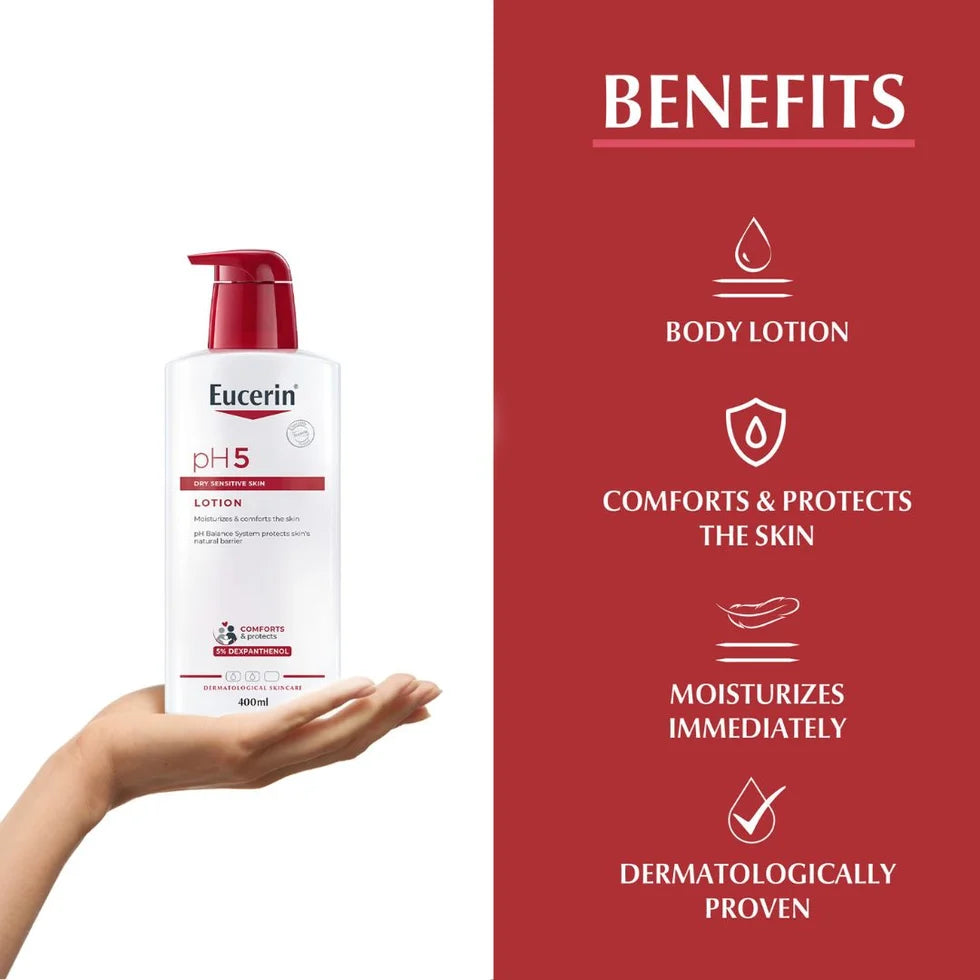 Lightweight body lotion for sensitive skin available at The Distriqt