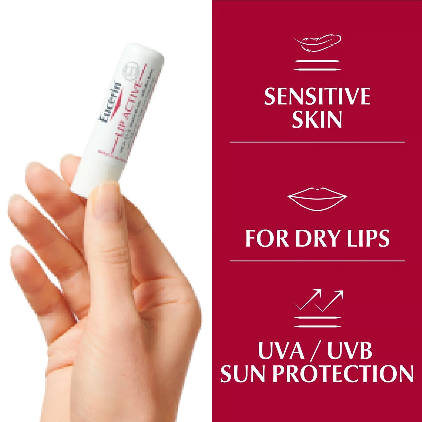 Eucerin pH5 Lip Active available at The Distriqt
