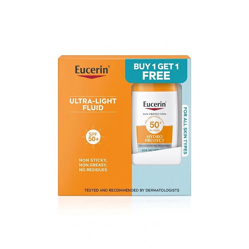 Eucerin Hydro Protect Ultra-Light Fluid available at The Distriqt