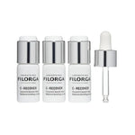 Filorga skincare products including bottles and a dropper on a white background