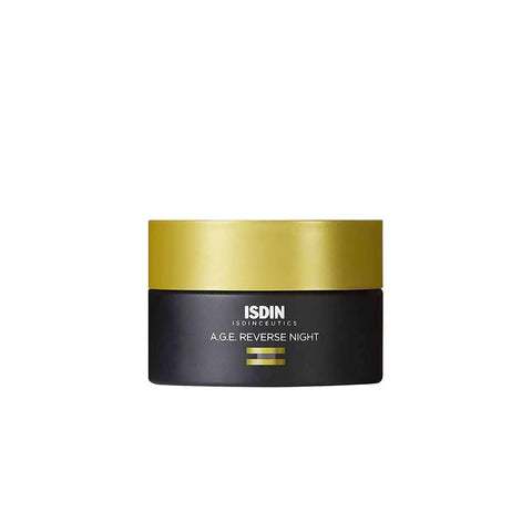 ISDIN Isdinceutics A.G.E. Reverse Night anti-aging night cream with melatonin and carnosine.