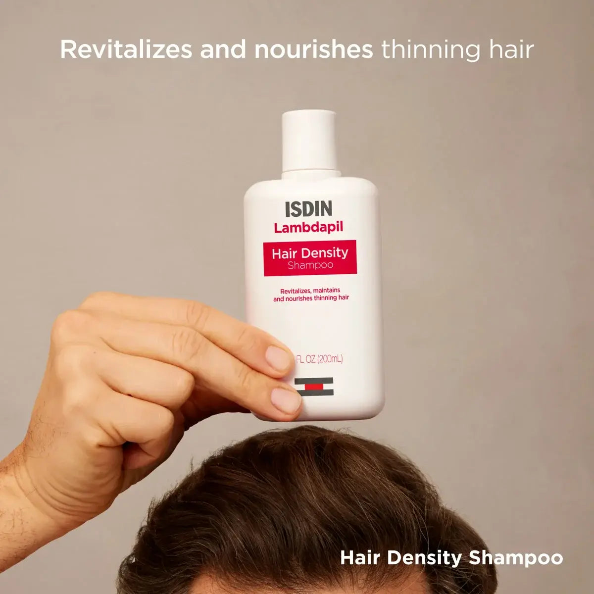 ISDIN Lambdapil hair density and strengthening shampoo available in Lebanon at the DistrIQt