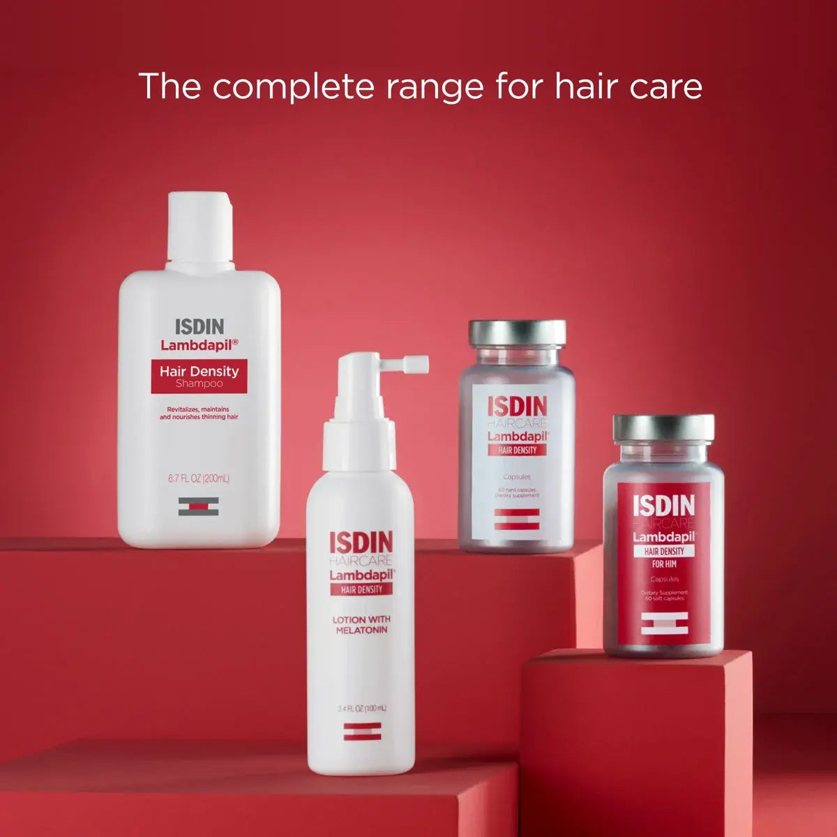 ISDIN Lambdapil hair density and strengthening shampoo available in Lebanon at the DistrIQt