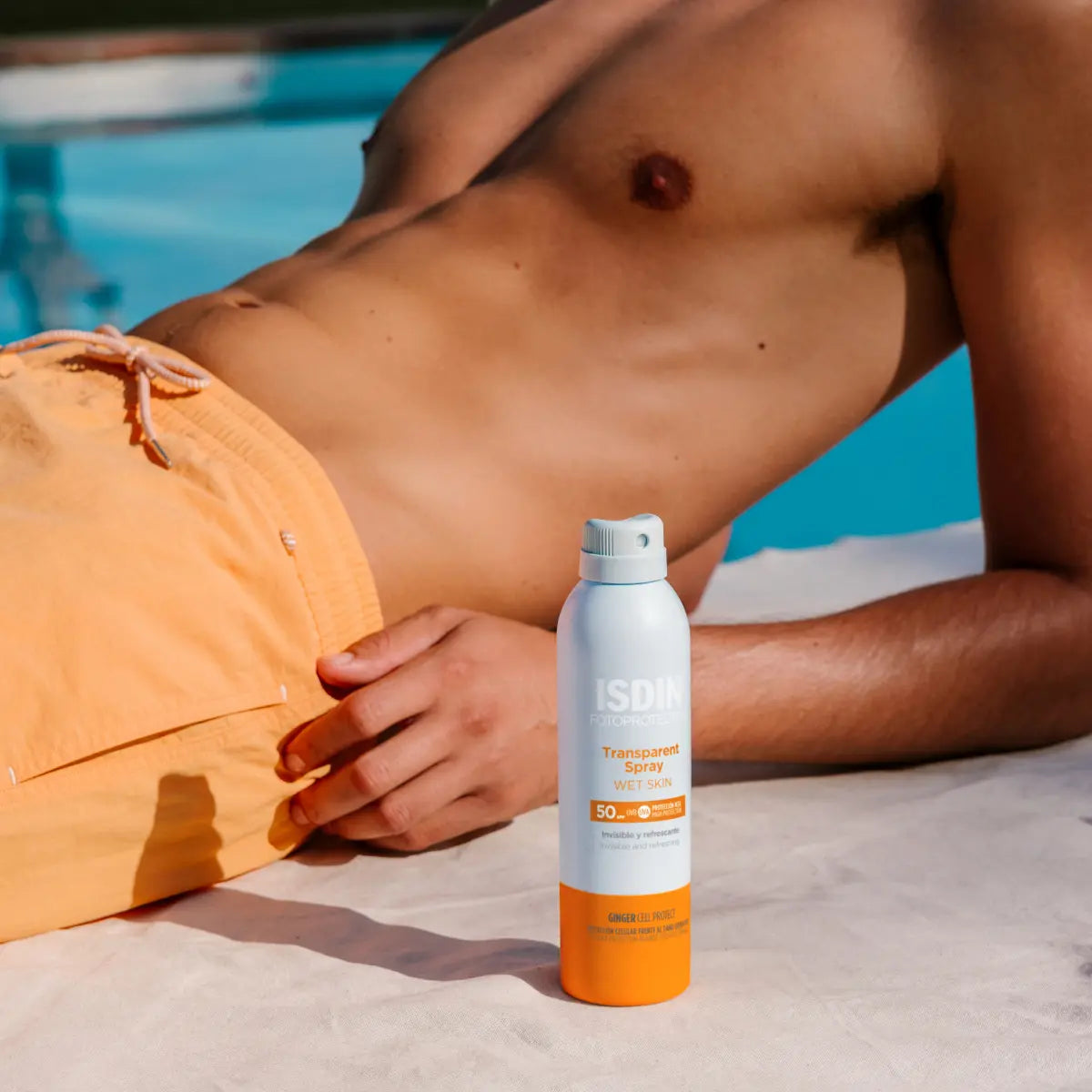 ISDIN Fotoprotector Transparent Spray Wet Skin SPF 30 available at The Distriqt Lebanon
