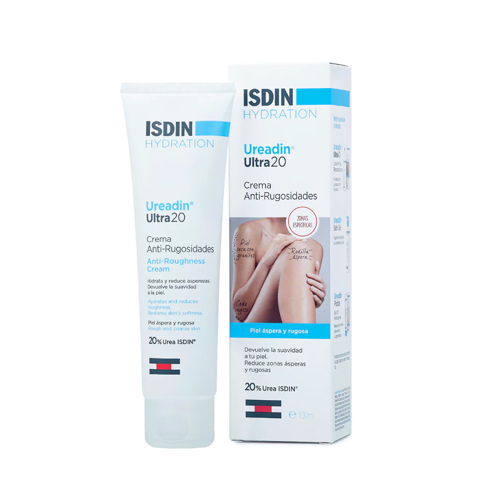 ISDIN body cream with 20% Urea ISDIN for rough, thickened, and flaky skin.