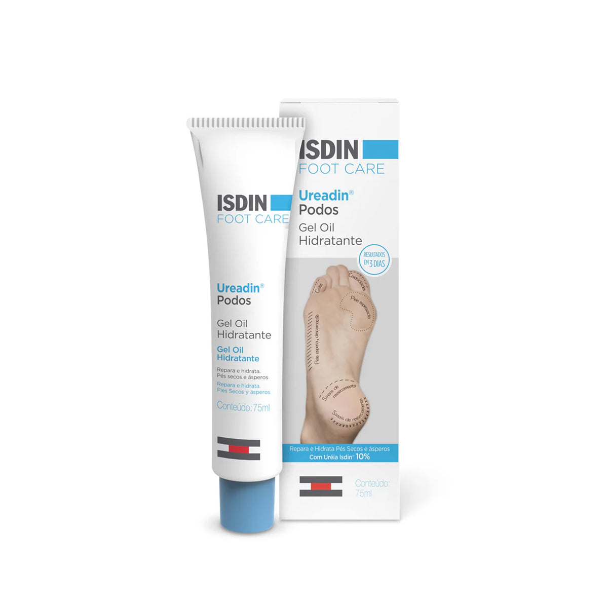 Daily foot care treatment for dry feet and rough heels by ISDIN Distriqt lebanon