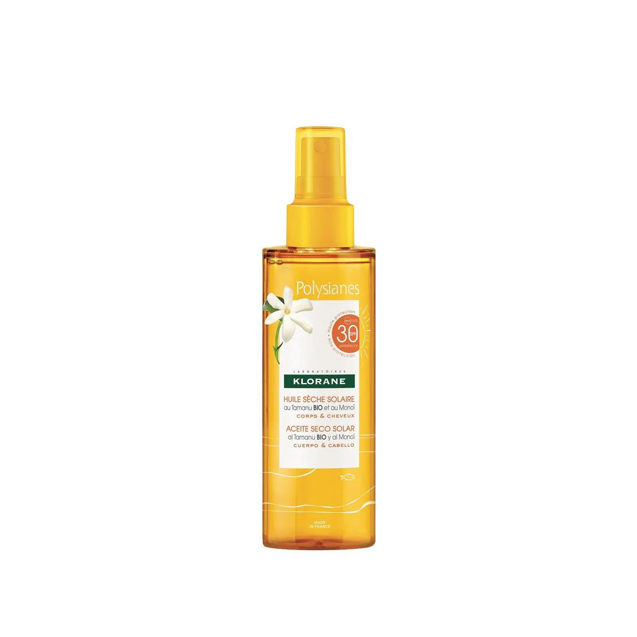 Polysianes Dry Sun Oil for Body and Hair SPF30