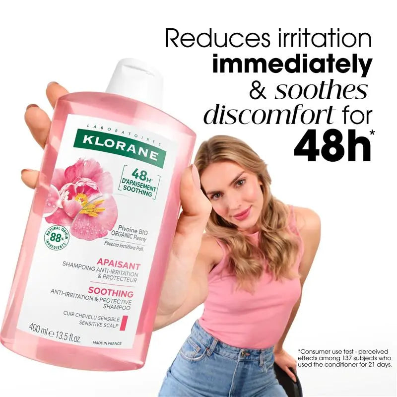 Gentle Klorane shampoo for itchy and sensitive scalp available in Lebanon