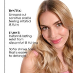 Gentle Klorane shampoo for itchy and sensitive scalp available in Lebanon