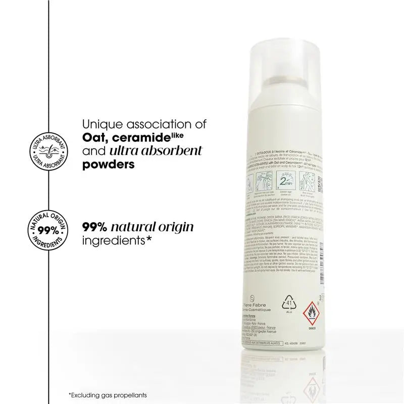 Klorane ultra-gentle dry shampoo with oat and Ceramide available at The Distriqt Lebanon