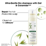 Klorane ultra-gentle dry shampoo with oat and Ceramide available at The Distriqt Lebanon