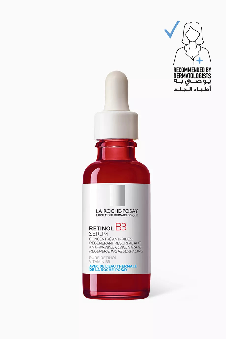La Roche-Posay Retinol B3 resurfacing face serum for aging skin 30ml