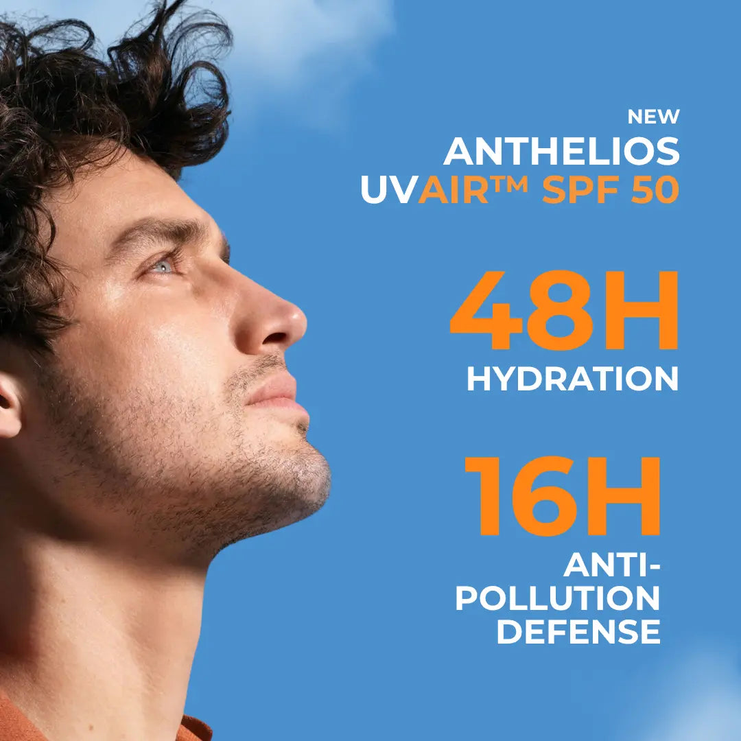 La Roche-Posay UVAIR SPF50+ lightweight sunscreen with no white cast
