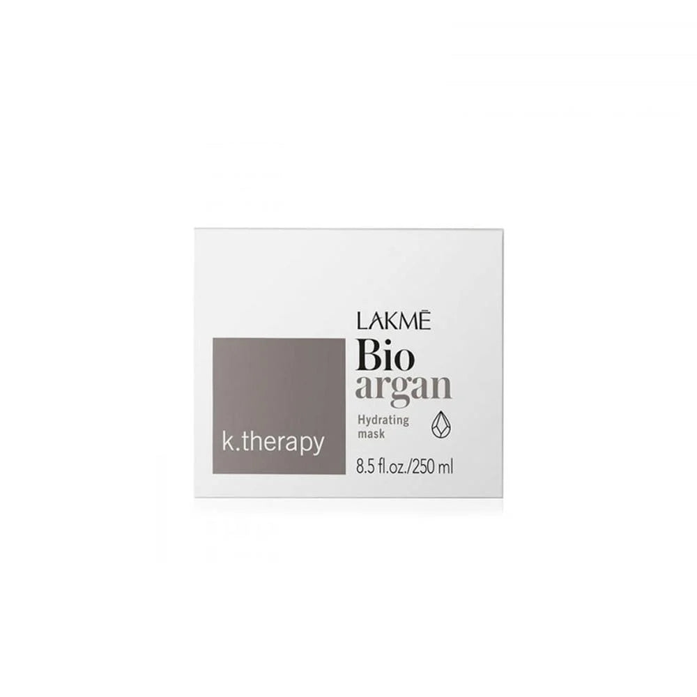Lakmé K.Therapy Bio Argan deep conditioning hair mask for dry damaged and color-treated hair available at the distriqt lebanon