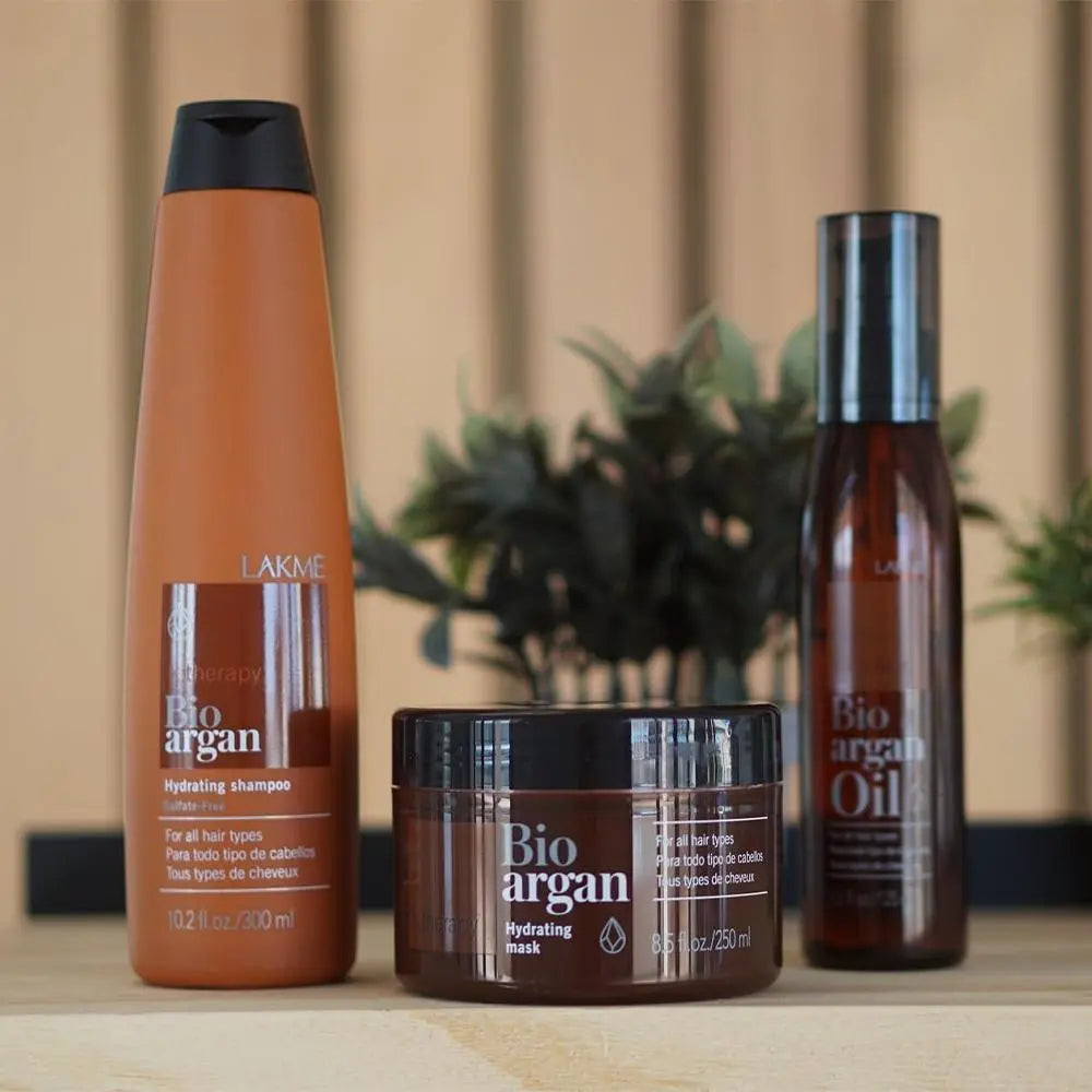 Lakmé K.Therapy Bio Argan deep conditioning hair mask for dry damaged and color-treated hair available at the distriqt lebanon