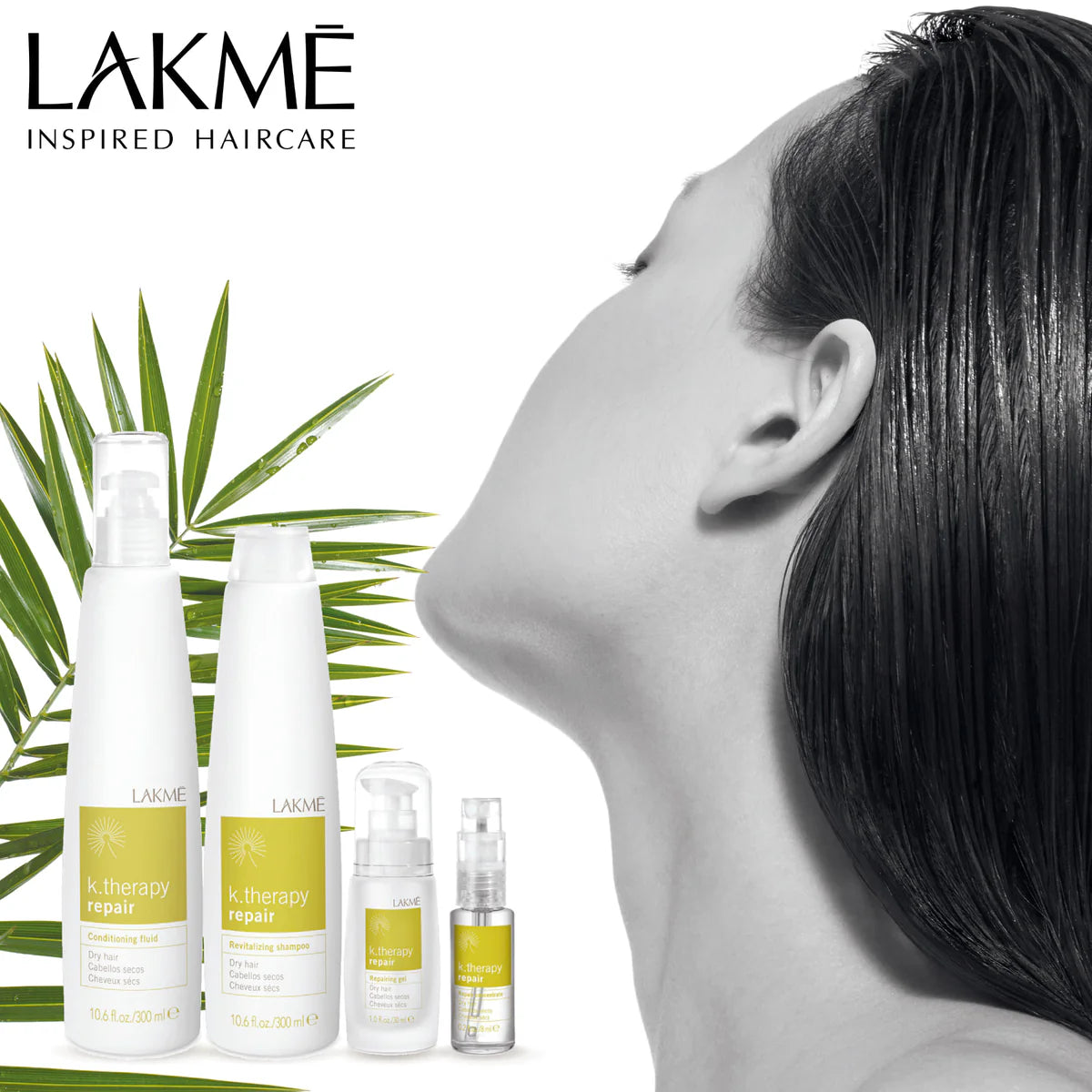 Lakmé K.Therapy Repair Conditioning Fluid for smooth, manageable, and hydrated hair