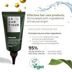 Lazartigue Exfoliate Detox Scalp Scrub pre-shampoo exfoliating gel for scalp buildup