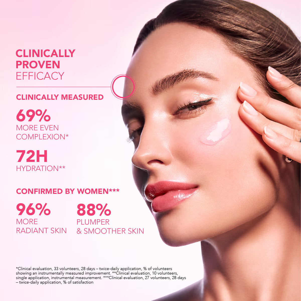 Lierac Glow Fresh hydrating face serum with high and low molecular weight hyaluronic acid