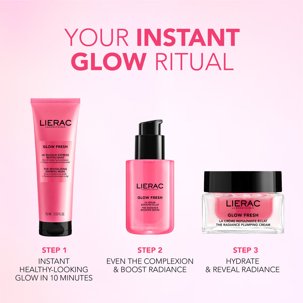 Lierac Express Mask gel-cream texture for smoothing and plumping skin