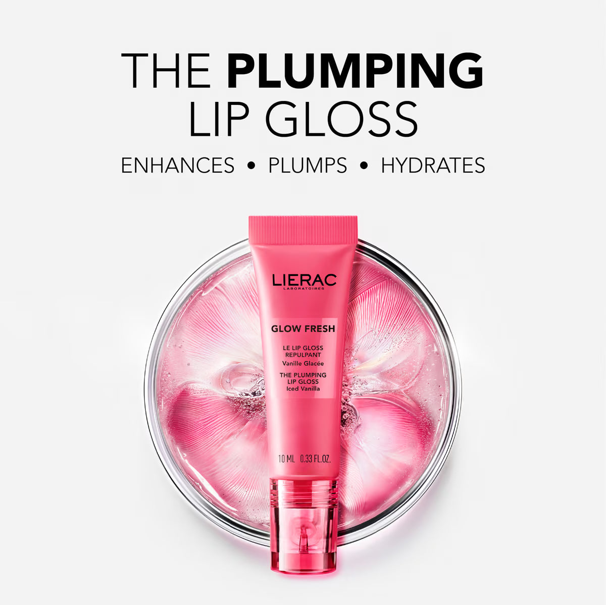 Lierac pH-responsive lip gloss for personalized natural lip color
