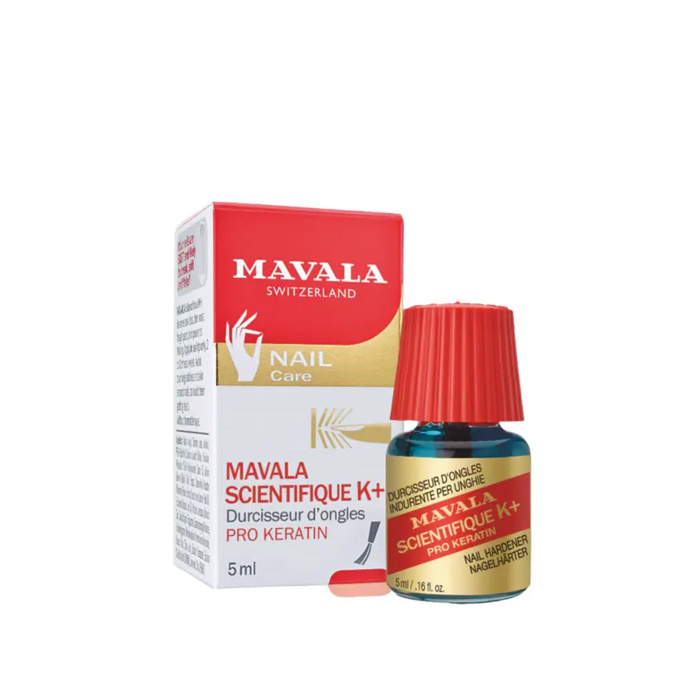Mavala Scientifique K+ 5ml nail hardening serum for weak and brittle nails.