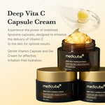 Medicube Deep Vita C Capsule Cream 55g Korean skincare moisturizer