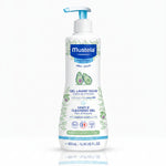 Mustela Gentle Cleansing Gel with Avocado 500ml for daily cleansing of baby skin and hair.