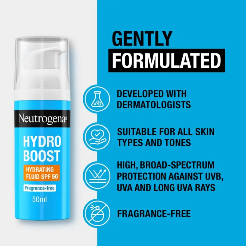 Neutrogena Hydro Boost Hydrating Fluid SPF 50 for dark spots