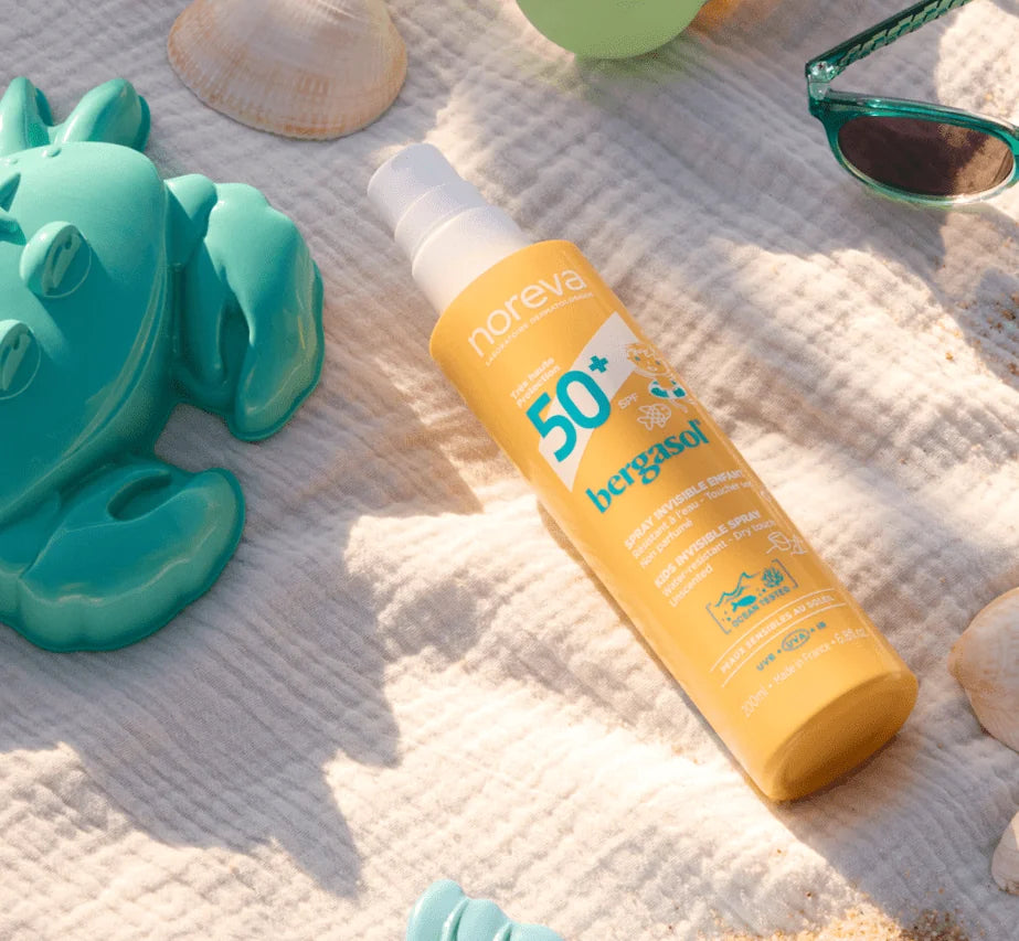 Noreva Bergasol Kids Invisible Spray SPF50+ 200ml for sensitive children's skin