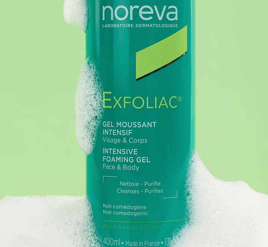 Noreva Exfoliac exfoliating cleanser for moderate to severe blemishes