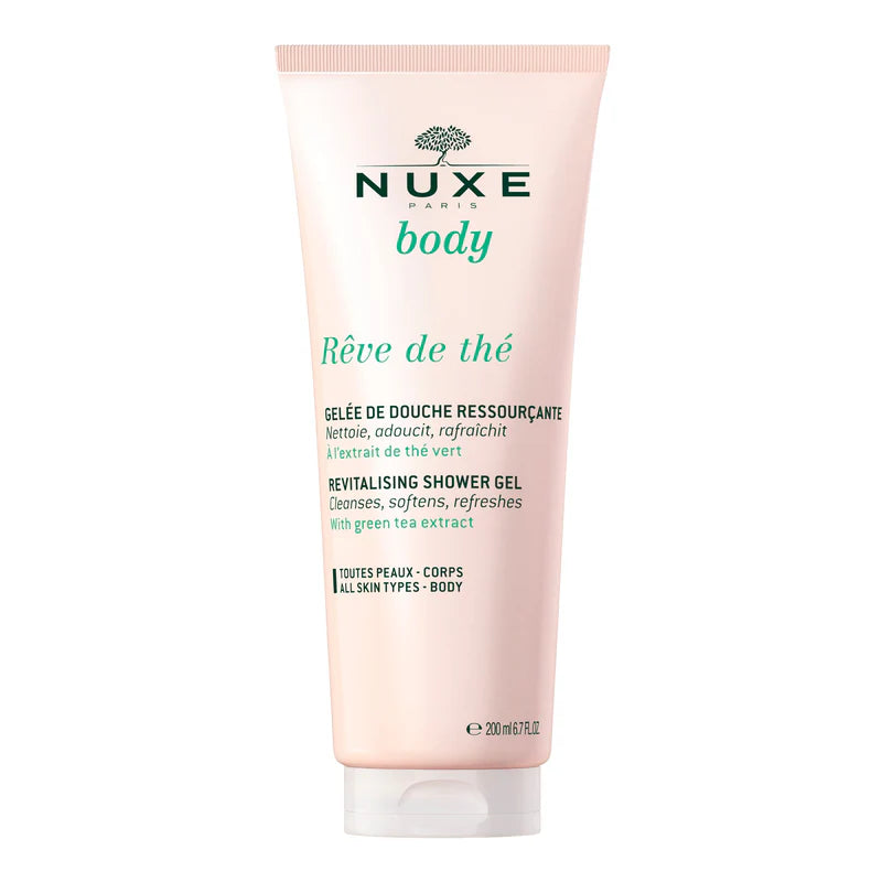 NUXE body scrub with biodegradable bamboo grains available in Lebanon