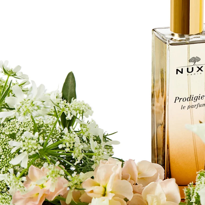 Elegant NUXE floral vanilla perfume available at The Distriqt Lebanon.