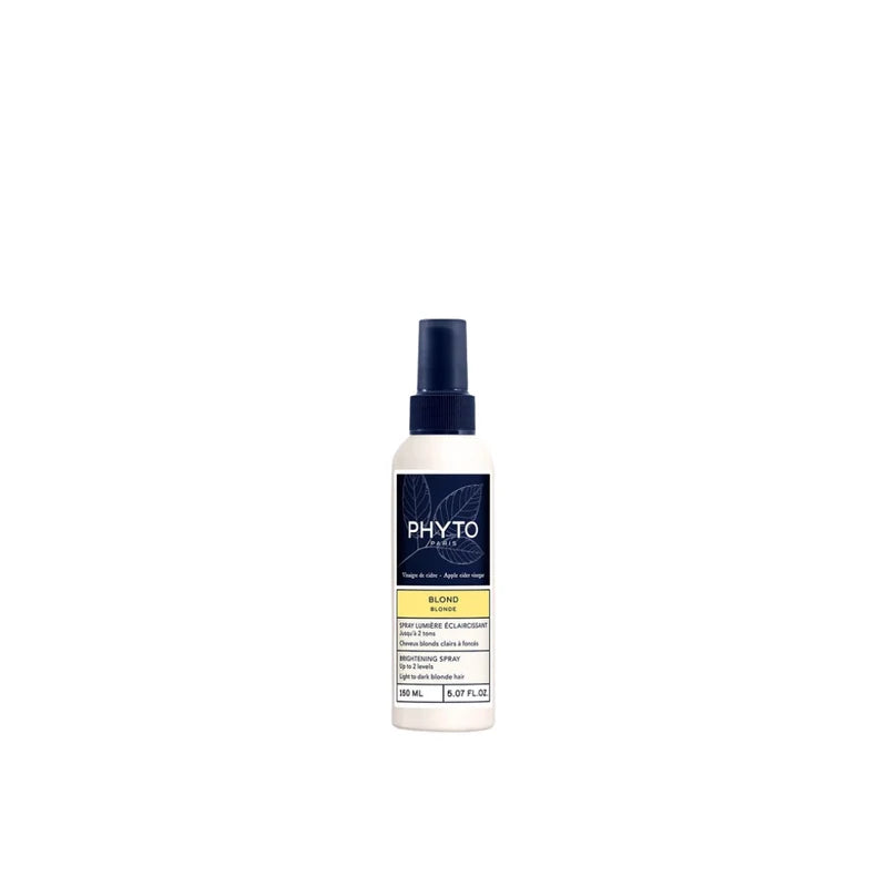 Lightweight PHYTO spray to enhance shine and radiance for blonde hair