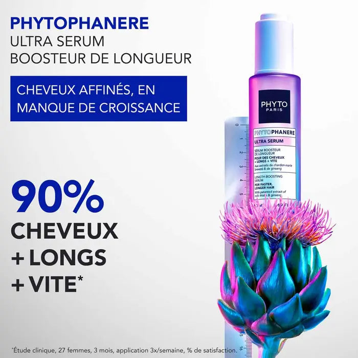 Phyto Paris Phytophanere Ultra Length-Boosting Serum 50ml silicone-free leave-in scalp treatment