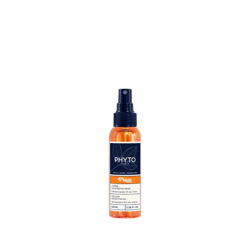 PHYTO PLAGE protective oil helping preserve colour-treated hair during sun exposure