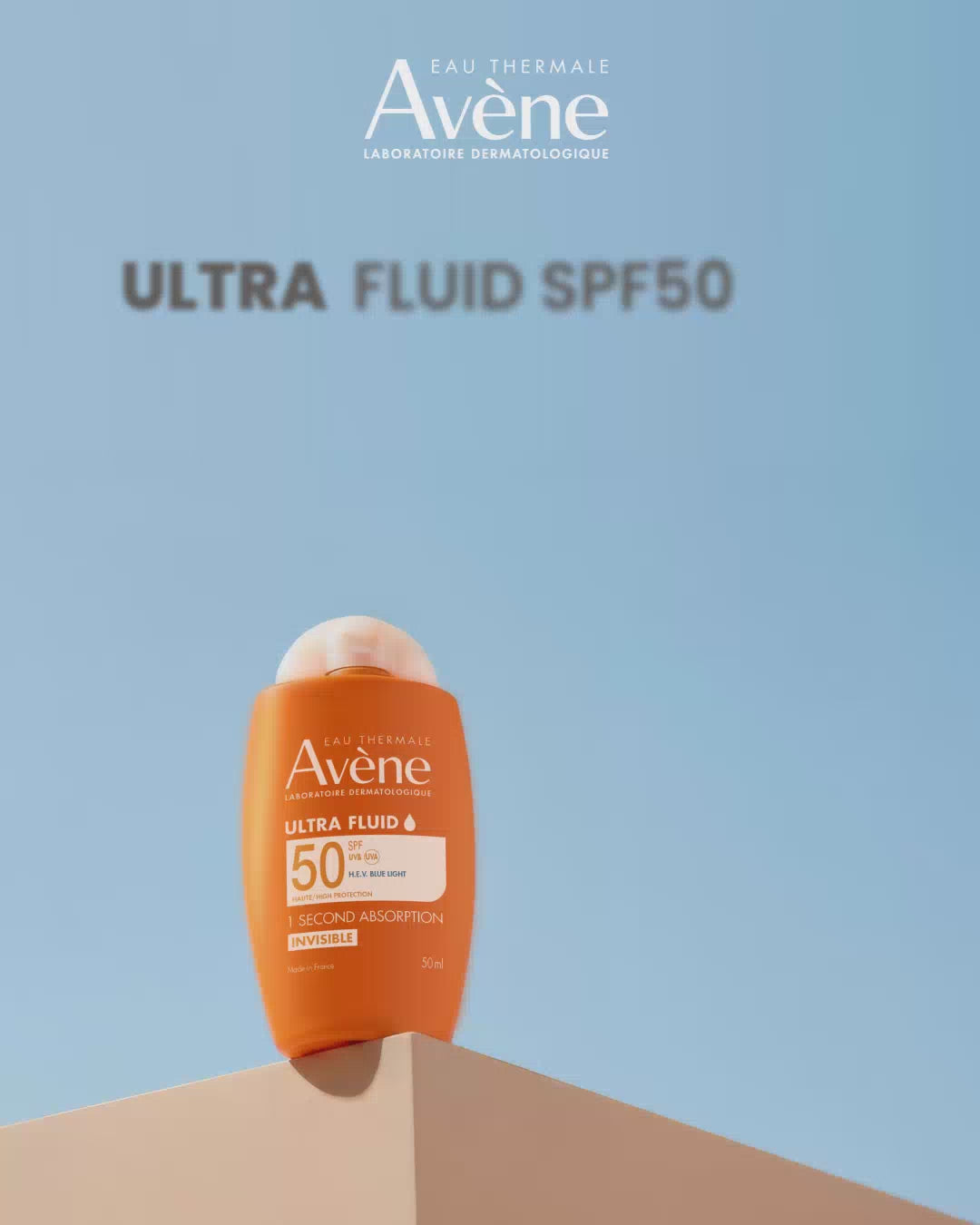 Avene Ultra Fluid Invisible SPF 50+ Sunscreen 50ml