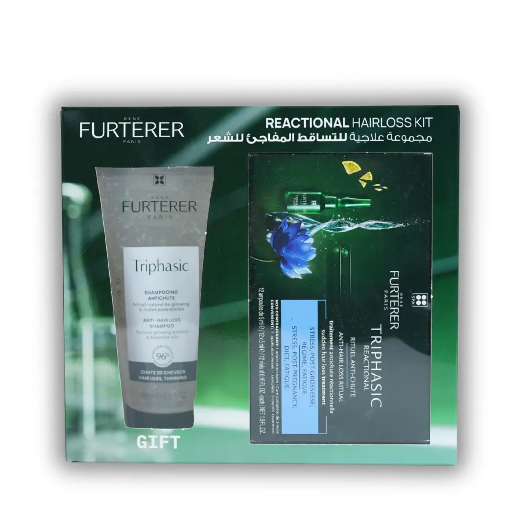 René Furterer hair thinning routine designed to support scalp health and hair growth.