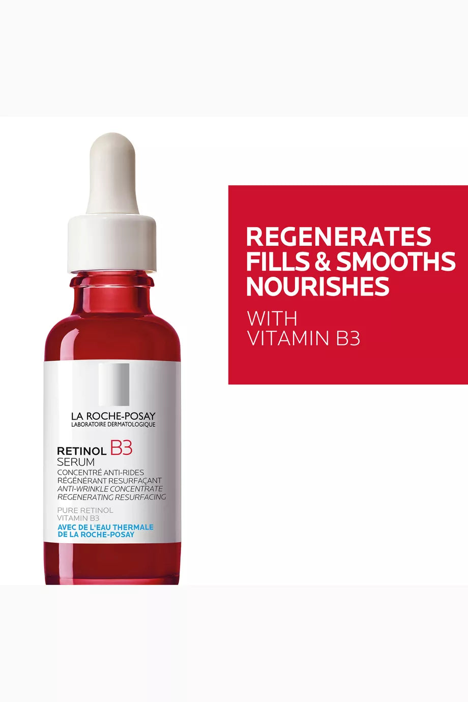 Retinol B3 Serum for wrinkles uneven skin texture and loss of firmness
