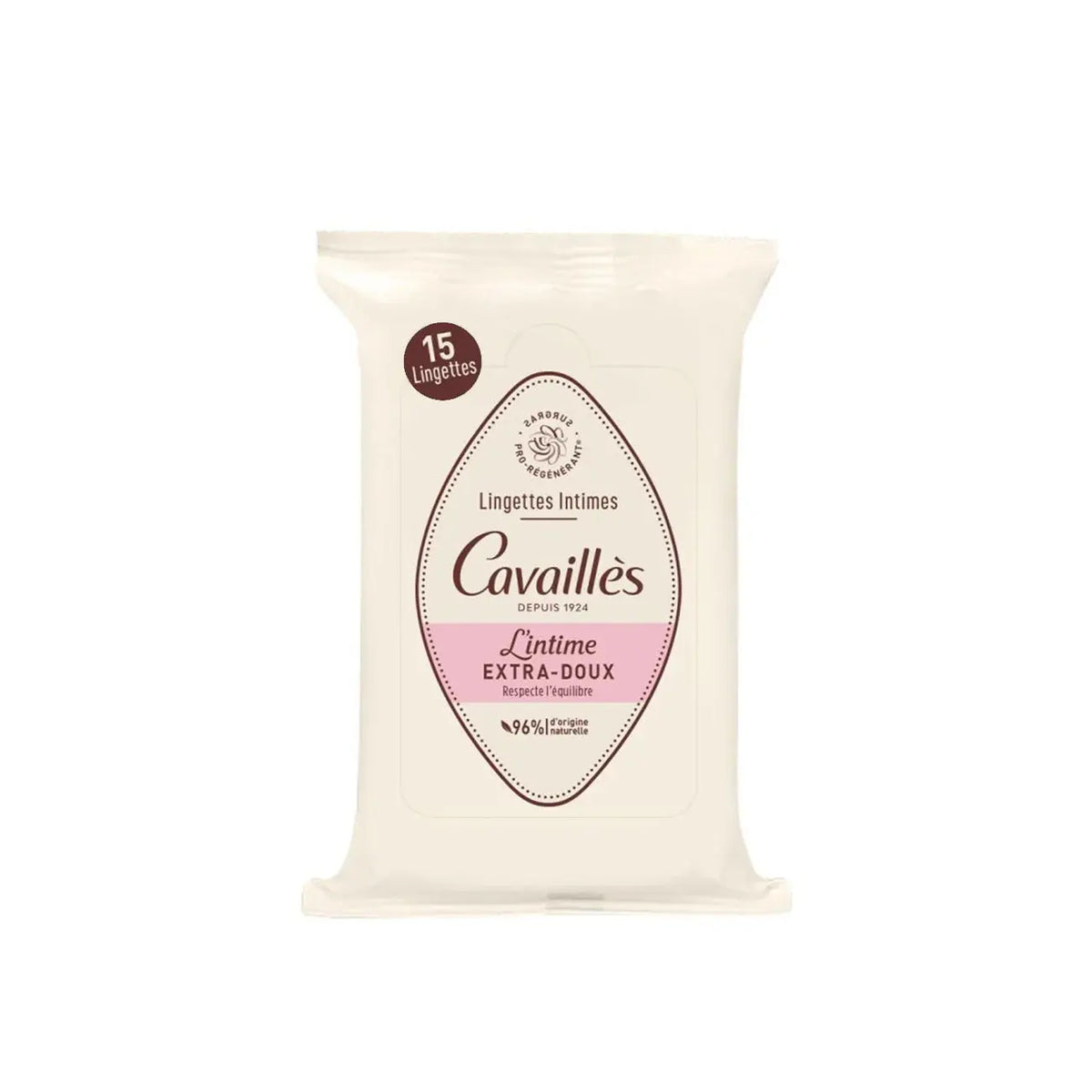 Rogé Cavaillès Extra-Soft Intimate Hygiene Wipes for sensitive intimate care.