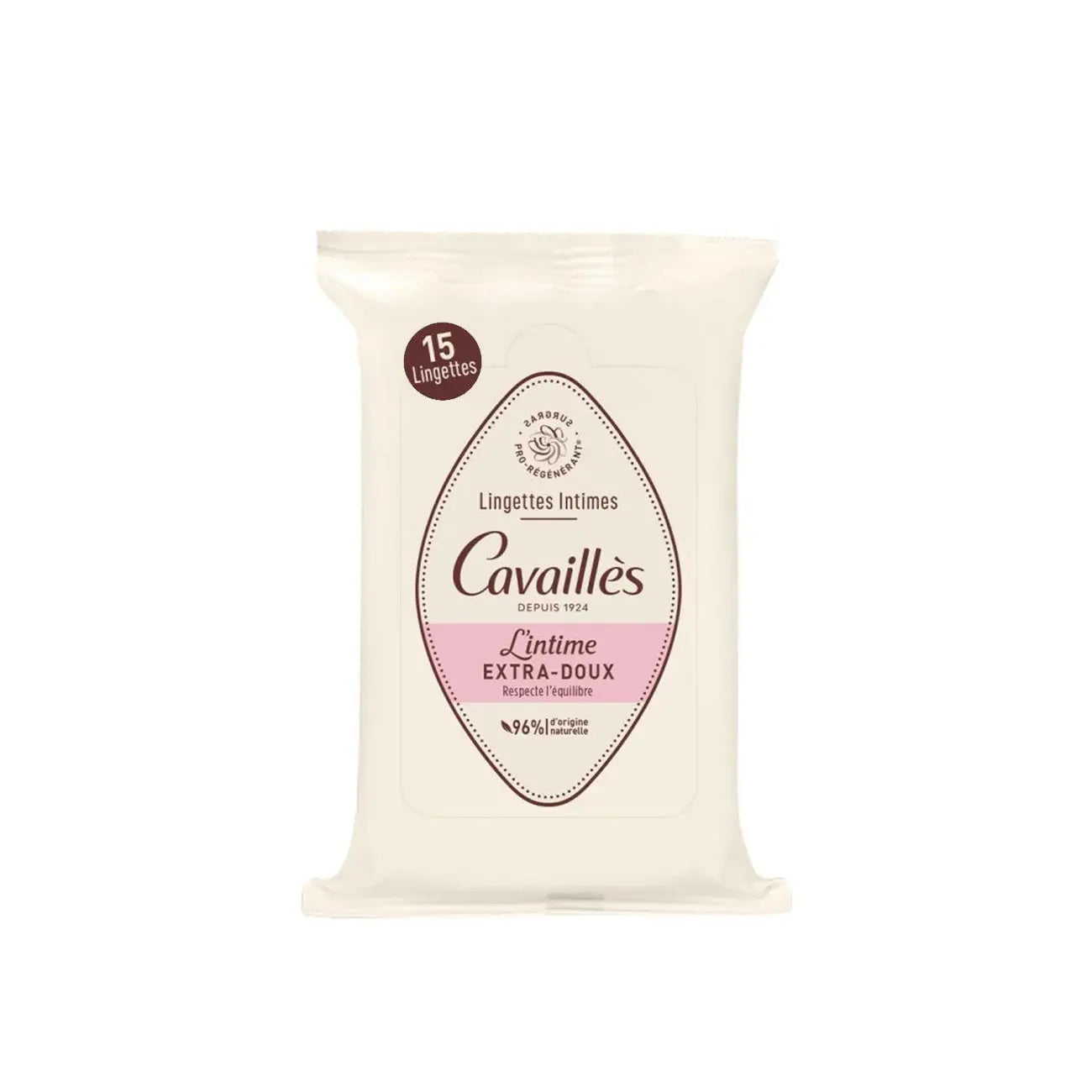 Rogé Cavaillès Extra-Soft Intimate Hygiene Wipes for sensitive intimate care.