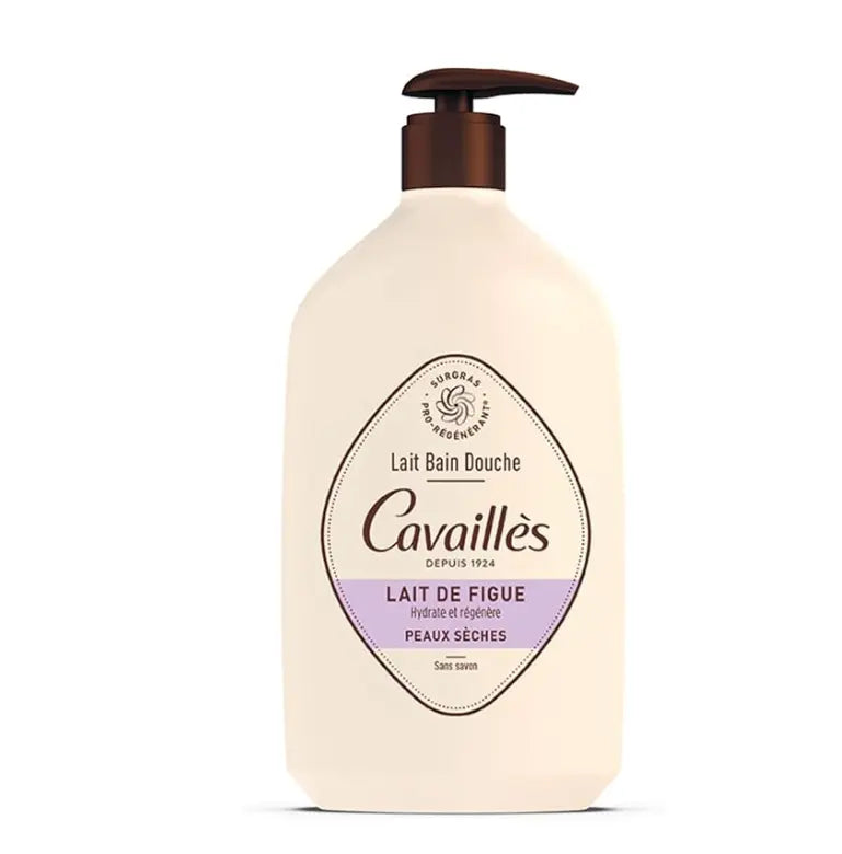 Rogé Cavaillès Fig Milk Bath & Shower Milk packaging 1 L