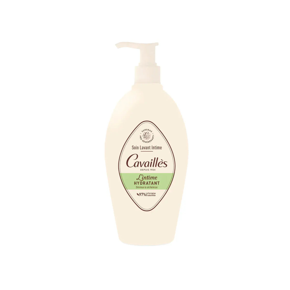 Rogé Cavaillès Moisturising Intimate Cleansing Care for sensitive intimate skin.