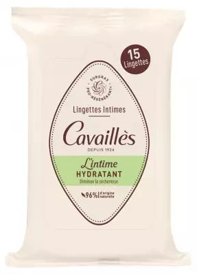 Rogé Cavaillès Moisturizing Intimate Wipes 15 Wipes