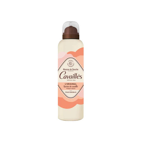 Rogé Cavaillès Original Shower Foam With Vanilla Notes for sensitive skin.