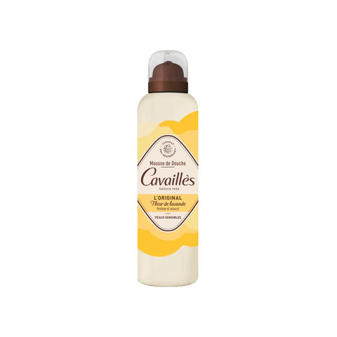 Rogé Cavaillès soap-free lavender shower foam for sensitive skin